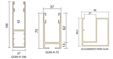 Guías R-80 y P-77